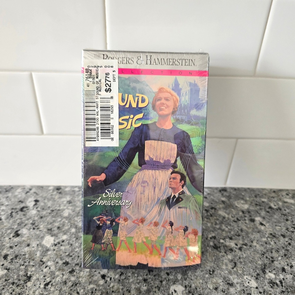 CBS FOX The Sound of Music VHS Silver Anniversary Edition Sealed 1990 Musical